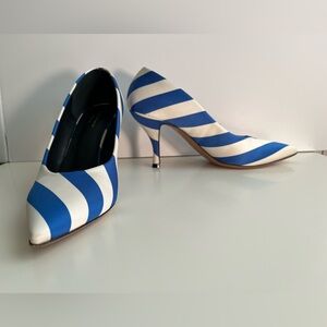 New in box Dries Van Noten striped low heel pumps sz 9.5 sooo cute!